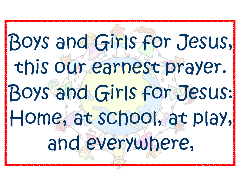 Boys and Girls for Jesus