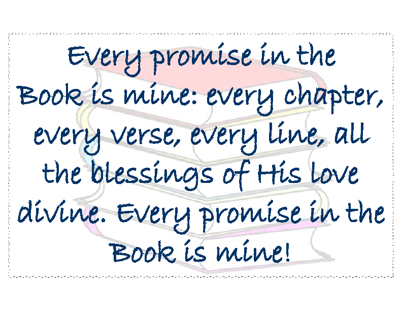 Every promise in the Book